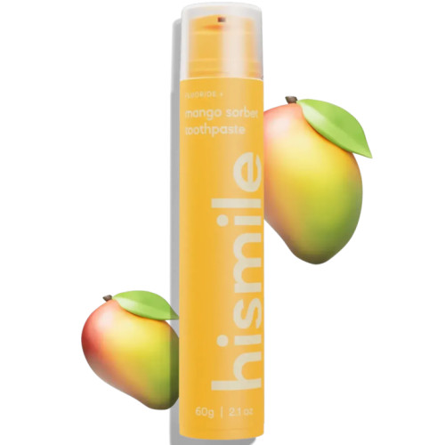 Зубна паста зі смаком манго Hismile Mango Sorbet Toothpaste, 60 г